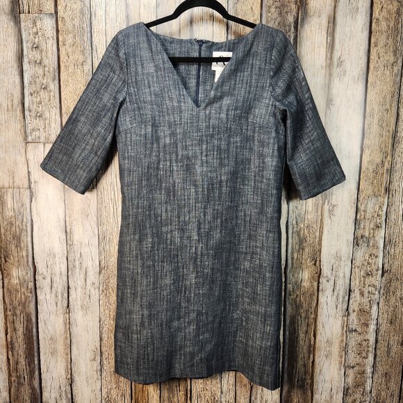 Amy Kuschel RITZ Denim Sheath Dress - S